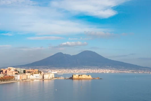 immagine del vesuvio